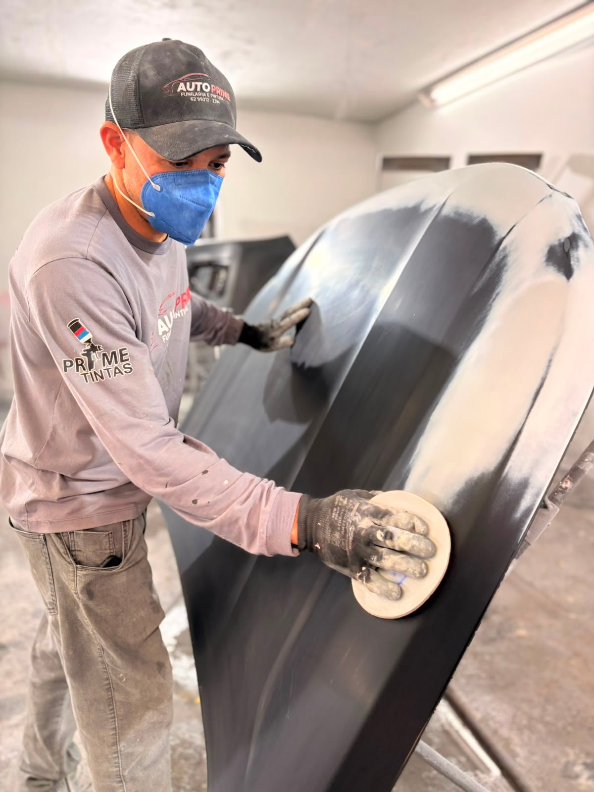 Preparação, lixamento e acabamento automotivo em Anápolis — Auto Prime